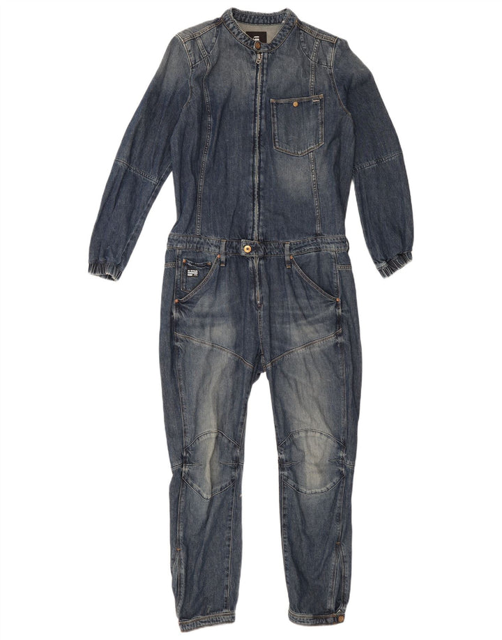 Macacão jeans feminino G-Star UK 14 azul médio