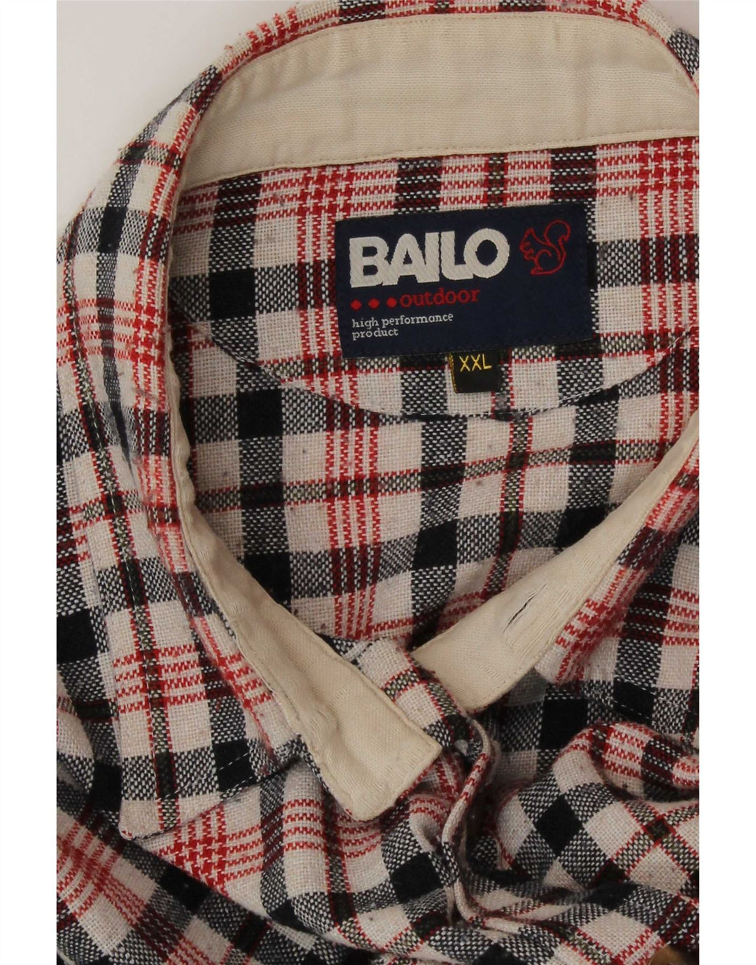 Camisa masculina de flanela Bailo 2XL xadrez multicolorida