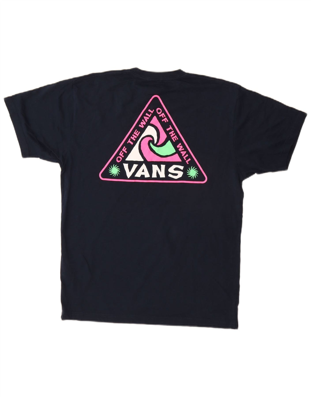 Camiseta masculina Vans Classic Fit Graphic Top Médio Azul Marinho Algodão