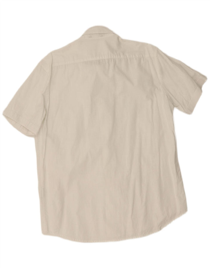 Camisa masculina de manga curta Carrera XL algodão branco