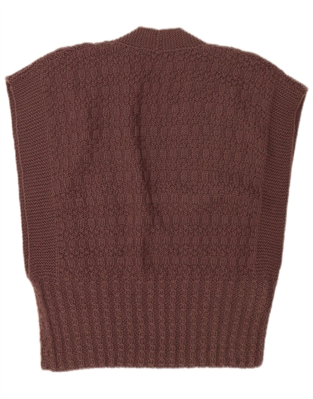 Regata feminina vintage com colete UK 10 pequena marrom