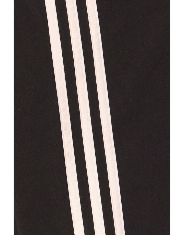 Adidas meninos calças de treino joggers 9-10 anos preto poliéster