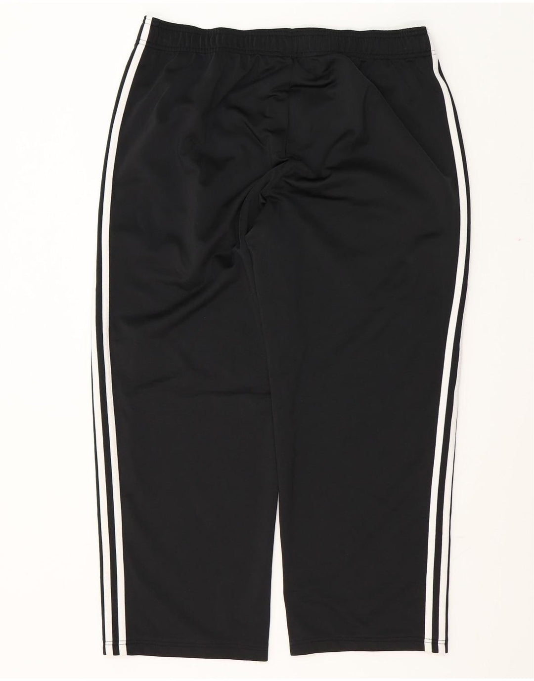 Calças de treino masculinas Adidas UK 48/50 XL poliéster preto