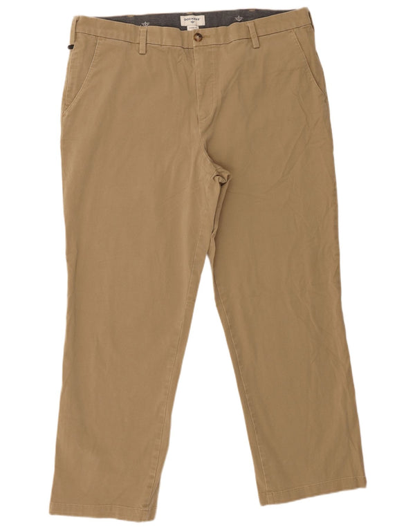 Calça masculina Dockers Straight Classic Fit Chino W40 L29 Algodão Bege