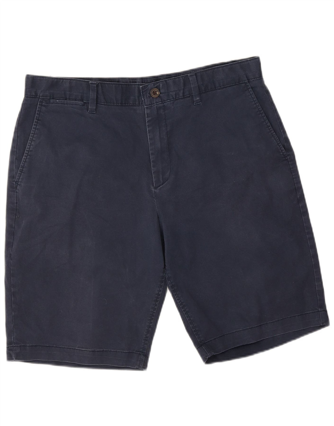 John Lewis Mens Regular Chino Shorts W36 Grande Algodão Azul Marinho