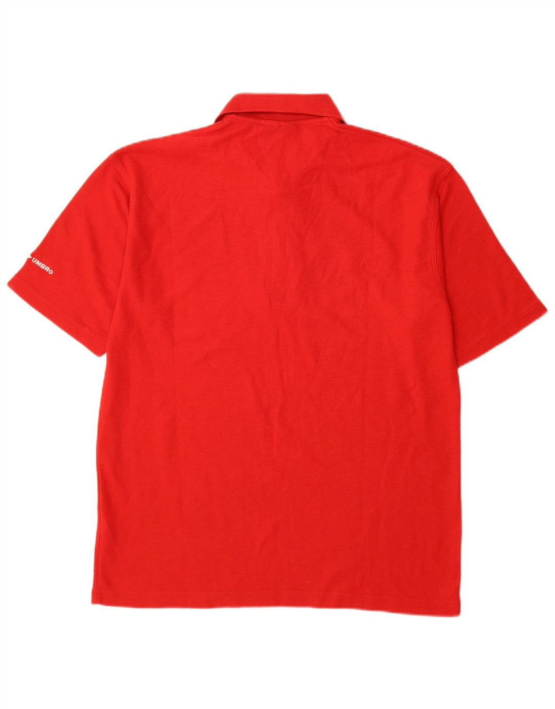 Camisa polo masculina Umbro XL poliéster vermelho