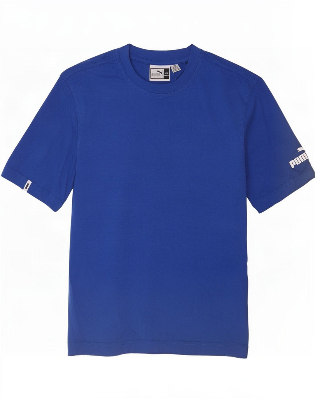 Camiseta masculina Puma Top XS Azul Algodão
