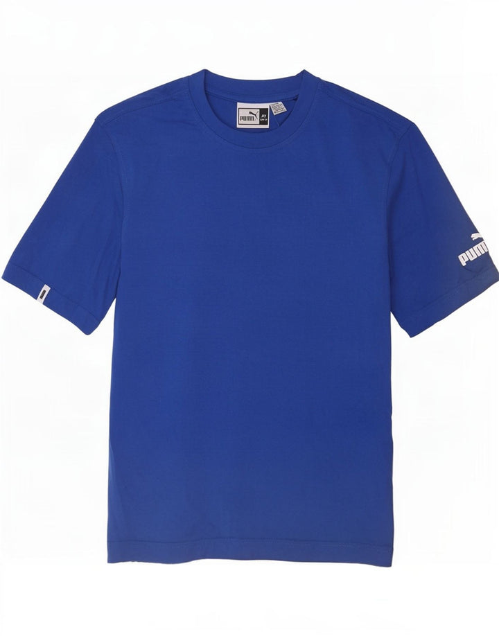 Camiseta masculina Puma Top XS Azul Algodão
