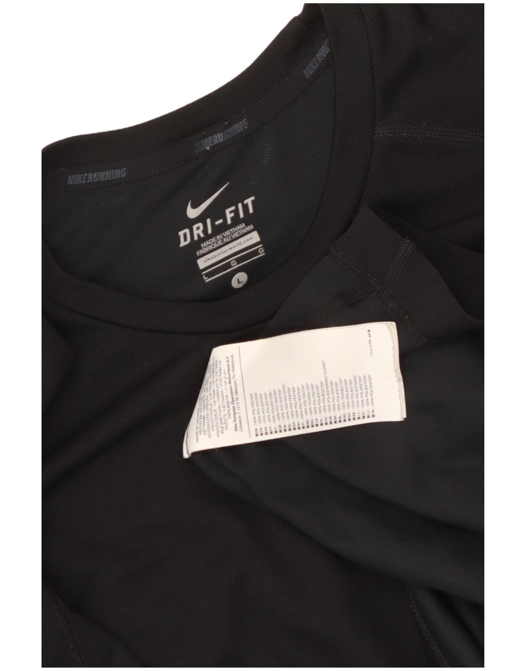 Camiseta Nike Masculina Dri Fit Graphic Top Grande Poliéster Preto