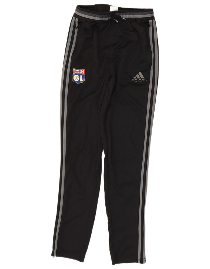 Calças de treino ADIDAS Menino Olympique Lyonnais 13-14 anos preto