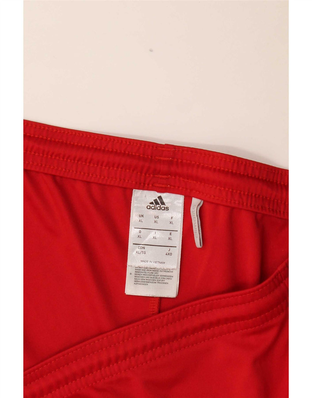 Adidas Masculino Climalite Sport Shorts XL Vermelho Poliéster
