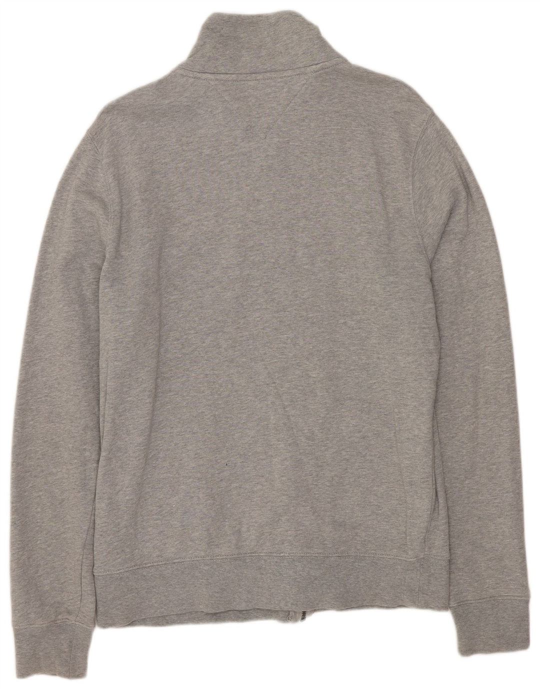 Jaqueta masculina Tommy Hilfiger com agasalho gráfico cinza médio algodão manchado
