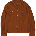 Jaqueta bomber masculina Guess UK 38 algodão marrom médio