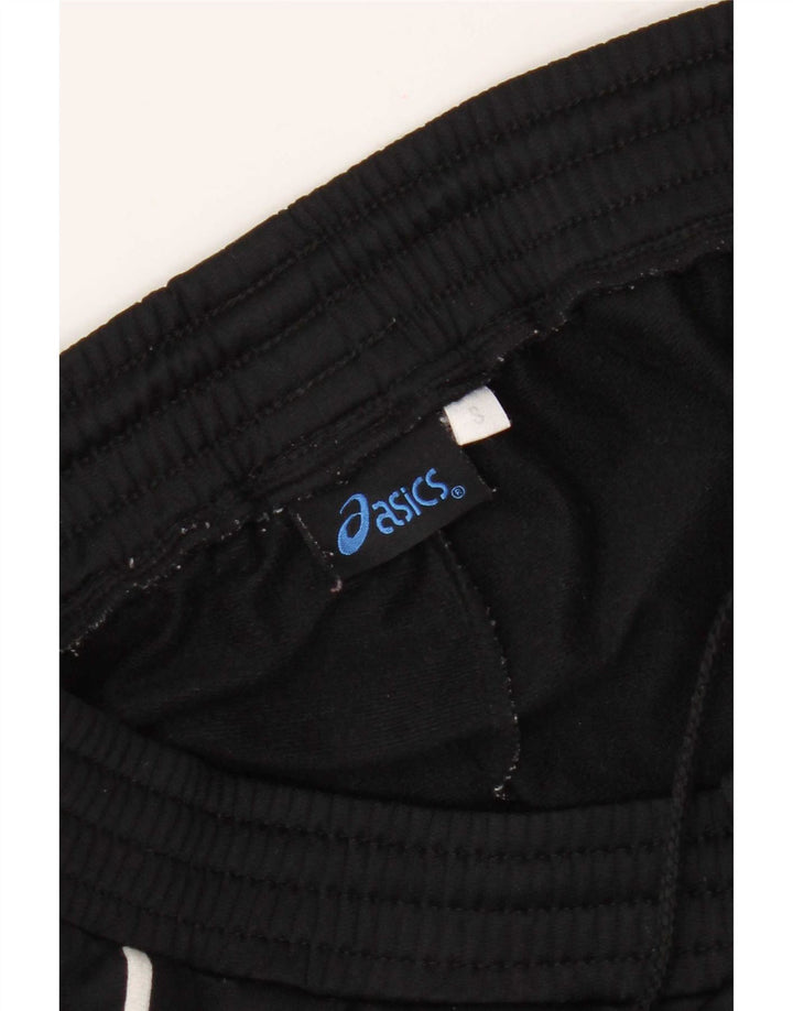 Calça de treino masculina Asics joggers pequeno poliéster preto