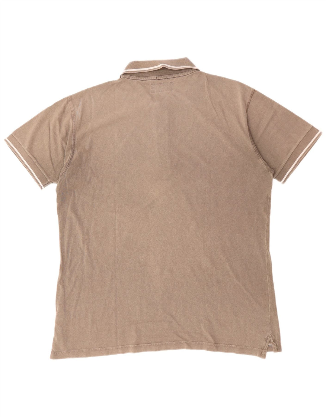 Camisa polo masculina MARLBORO CLASSICS grande algodão marrom