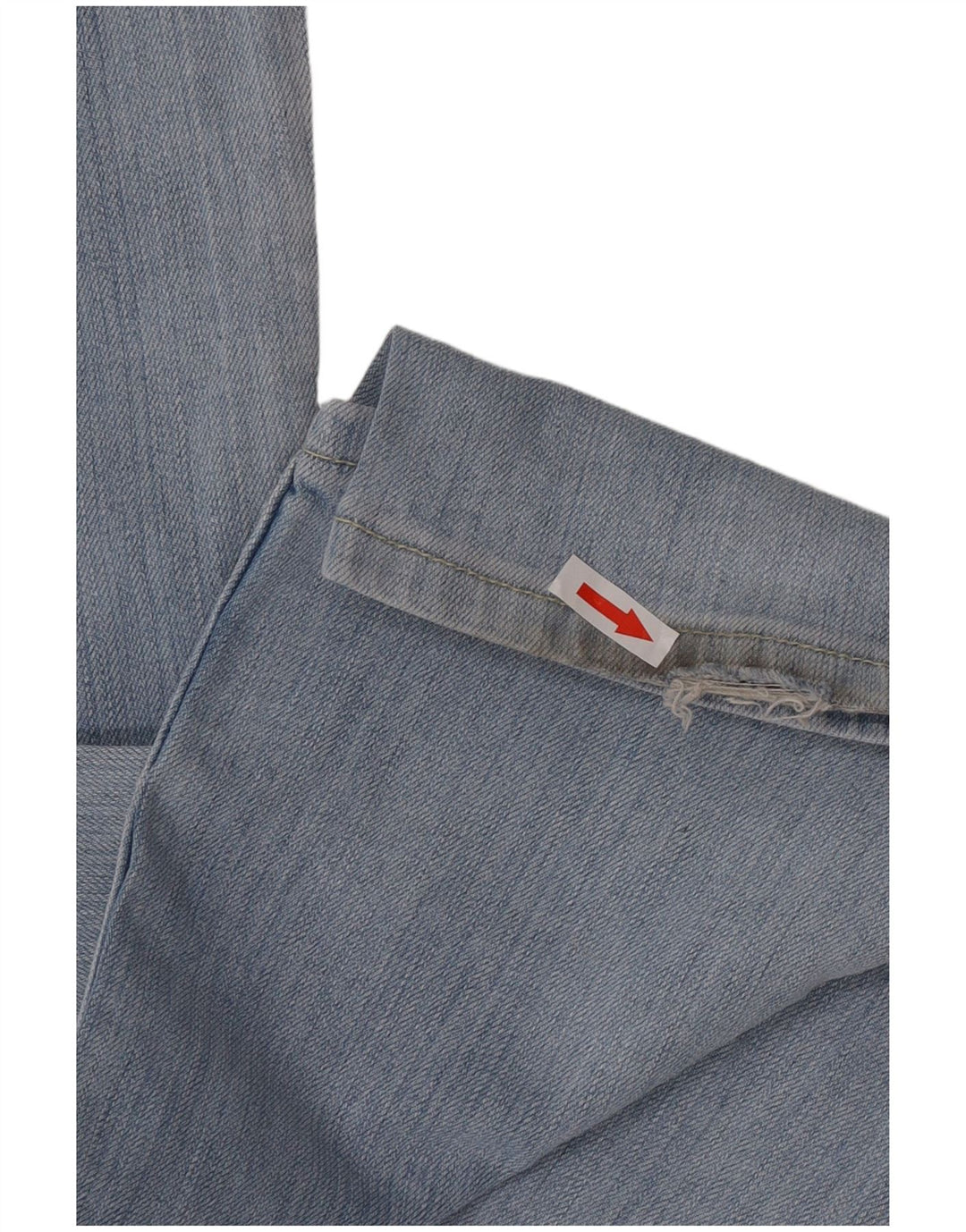Lee Womens Cameron Straight Jeans W32 L33 Azul Algodão
