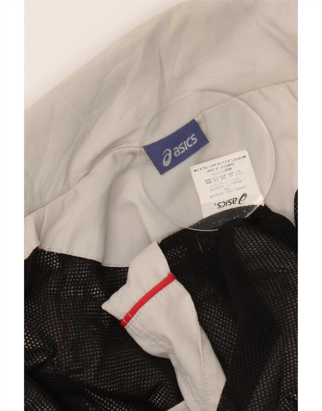 Jaqueta Asics Masculina Graphic Tracksuit Top Cinza Médio Poliéster