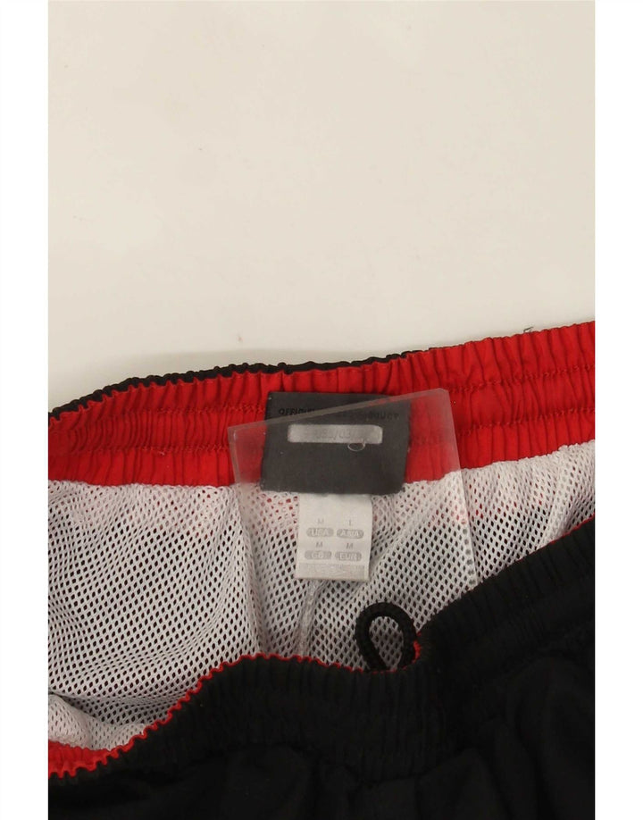 Umbro Mens Graphic Calças de treino médio preto