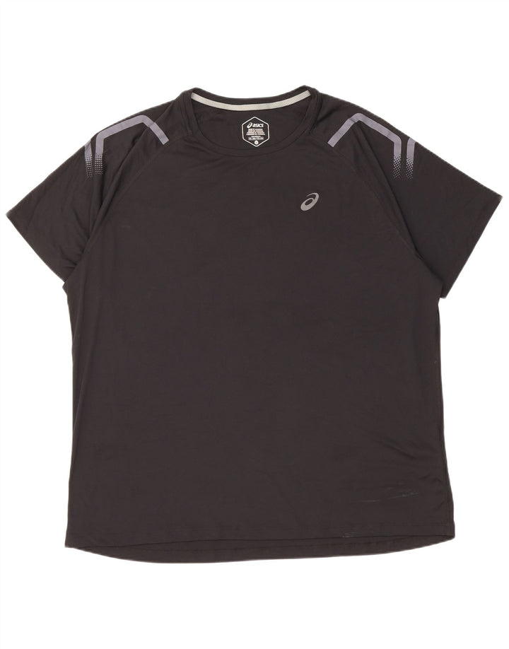 Camiseta masculina Asics Top 2XL poliéster preto