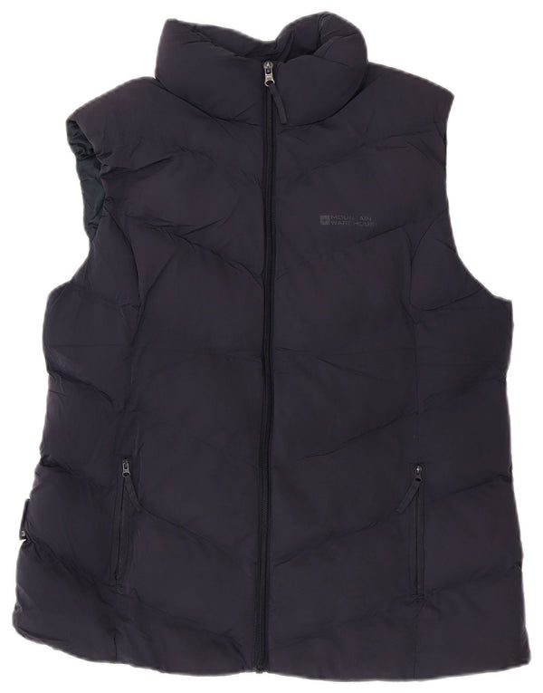 Mountain Warehouse Womens acolchoado Gilet UK 16 grande poliéster azul marinho