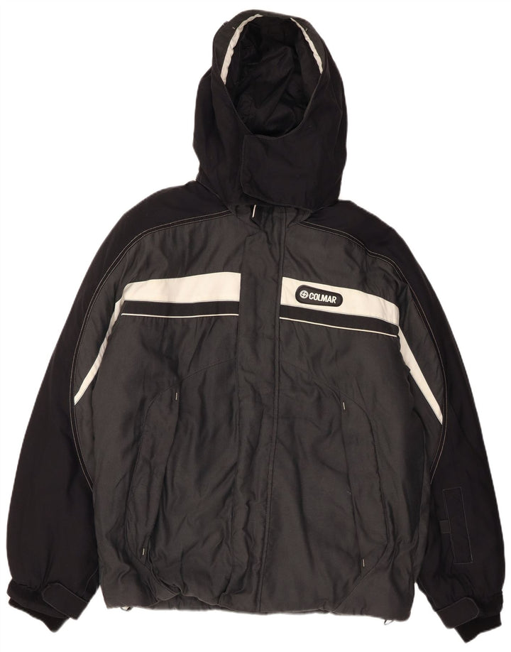 Jaqueta de esqui masculina Colmar com capuz solto IT 46 Small Grey Colourblock