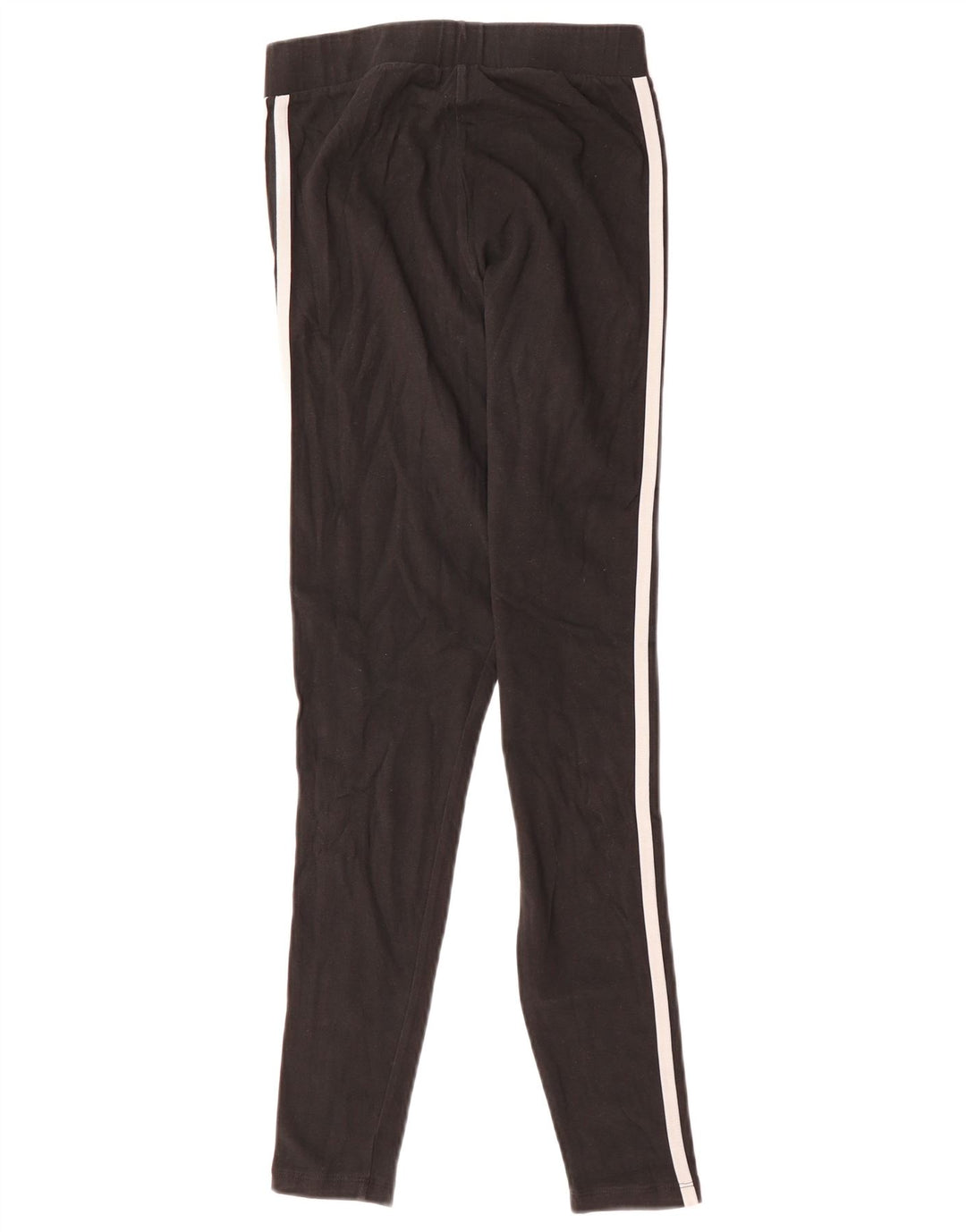 Leggings Adidas Femininas UK 10 Pequenas Pretas