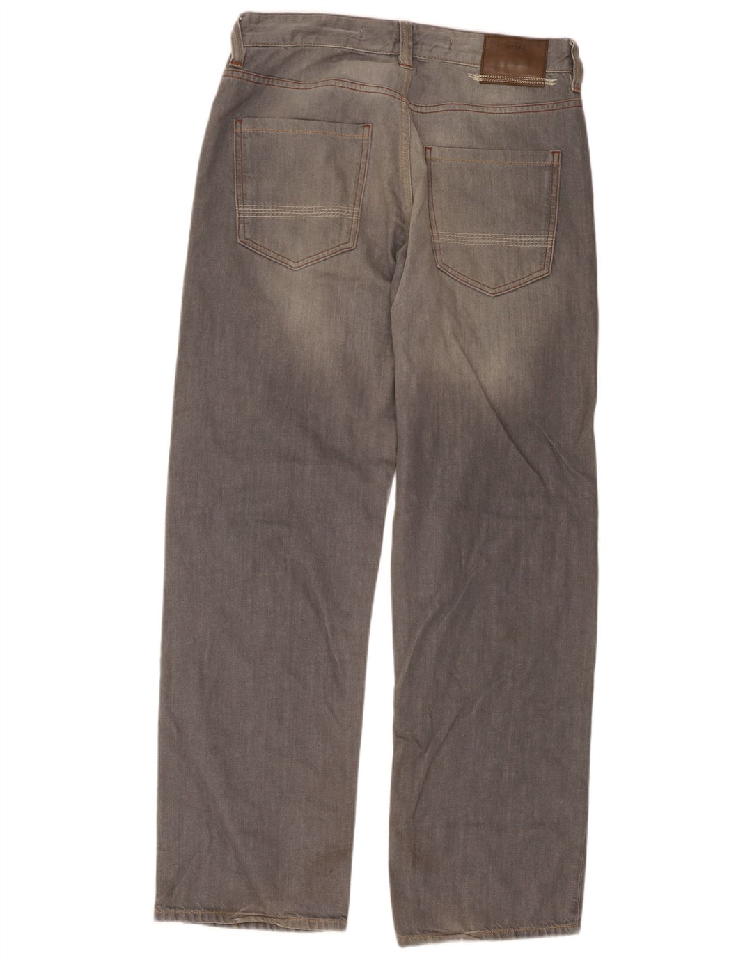 Calça jeans reta masculina Timberland W32 L31 cinza