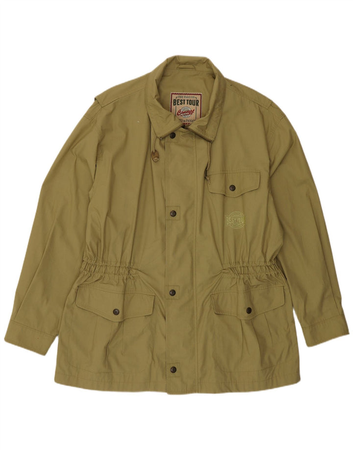 Jaqueta utilitária masculina Porto Di Panama UK 42 XL cáqui