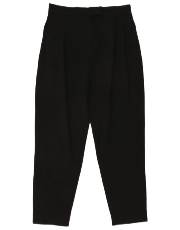 Calça feminina de cintura alta cônica Cos EU 34 XS W28 L25 viscose verde