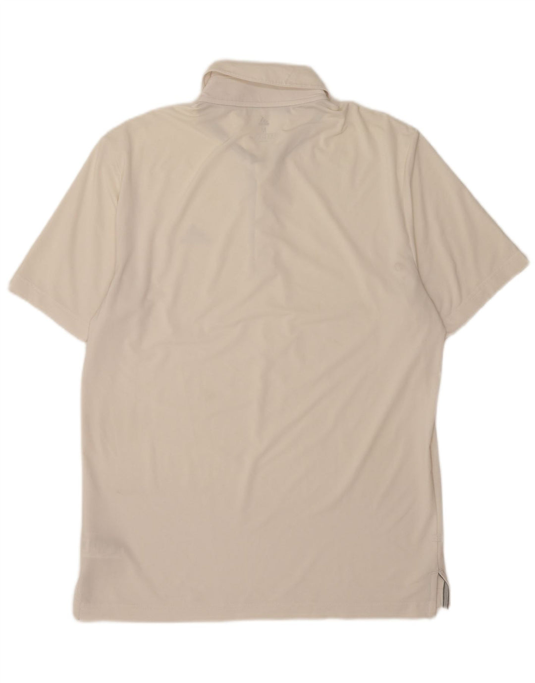 Camisa Polo Masculina Adidas Médio Poliéster Branco