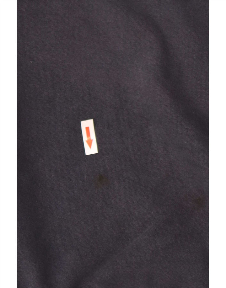 Fila moletom gráfico masculino jumper 2XL algodão azul marinho