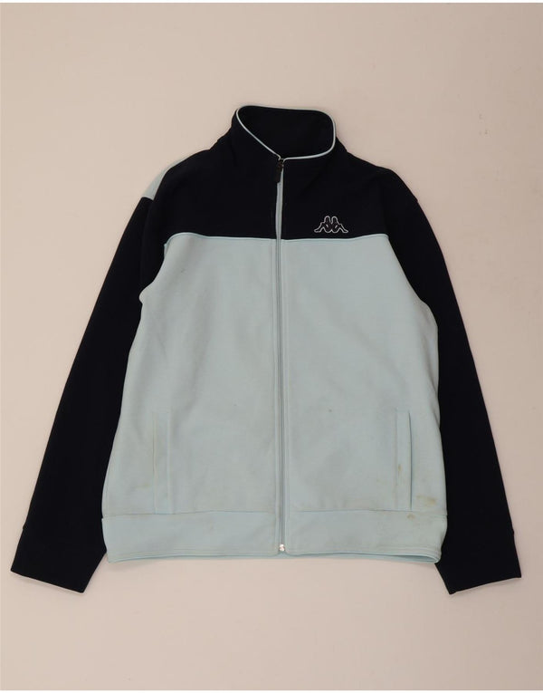 Jaqueta feminina KAPPA UK 18 XL azul colorblock poliéster