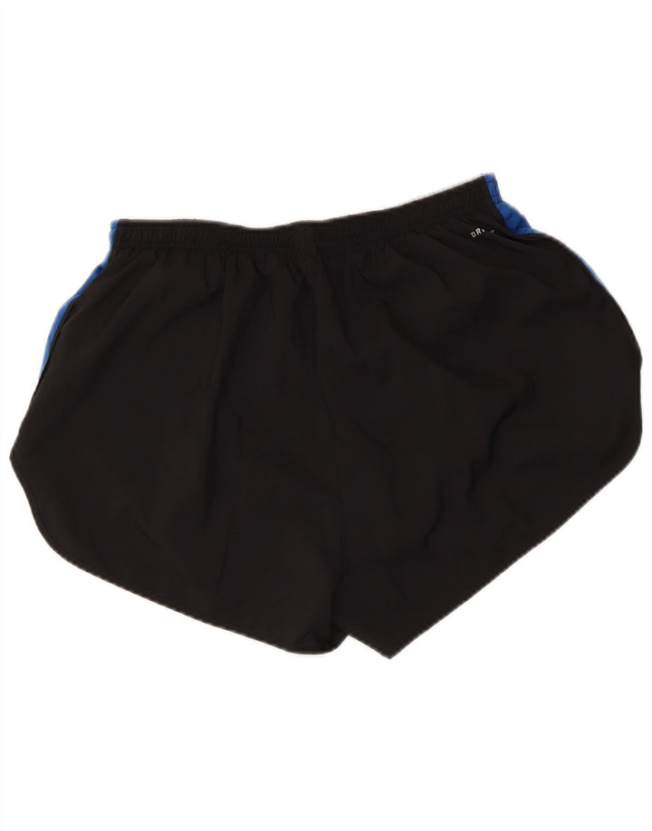 Shorts de natação Nike masculino Dri Fit grande preto colorblock poliéster