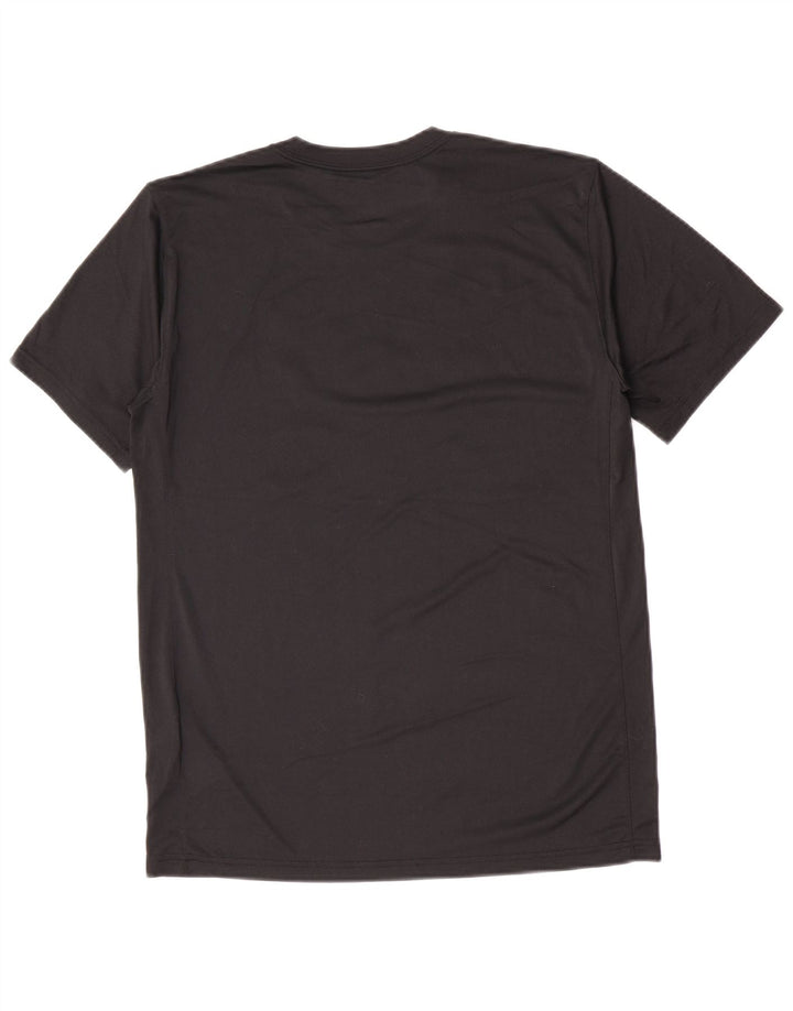 Camiseta Nike Masculina Dri Fit Graphic Top Médio Preto Poliéster