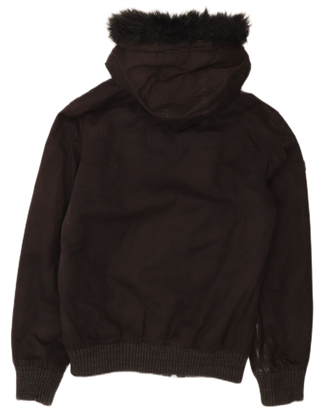 Jaqueta Bomber Masculina Superdry com Capuz UK 38 Médio Preto