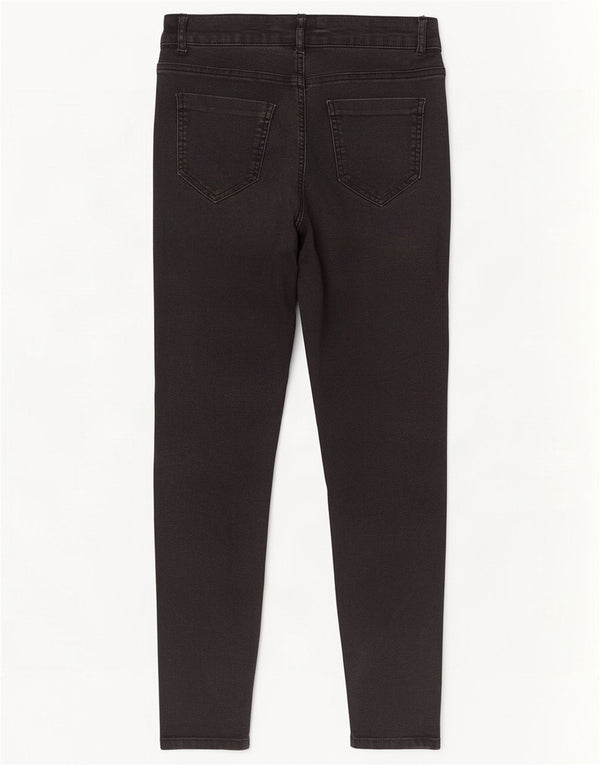 Zara Jeans Skinny Feminino EU 38 Pequeno W28 L27 Preto