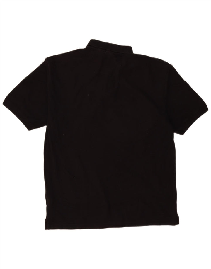 Camisa Polo Masculina Fila XL Algodão Preto