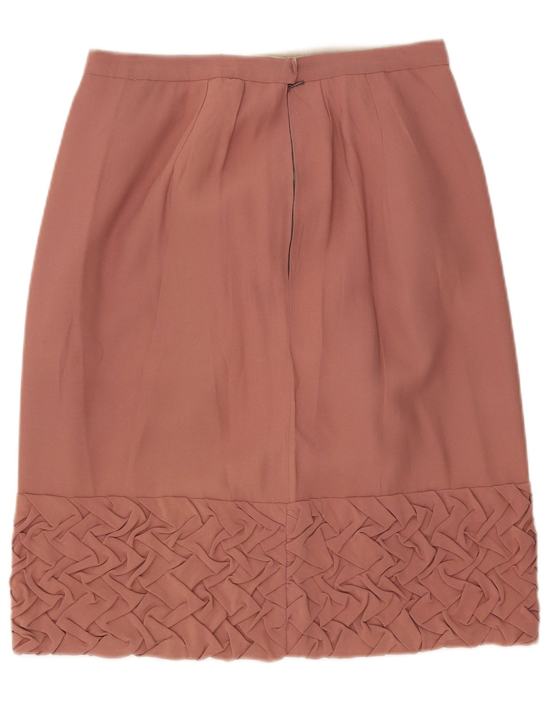 Saia reta feminina VINTAGE W28 rosa médio