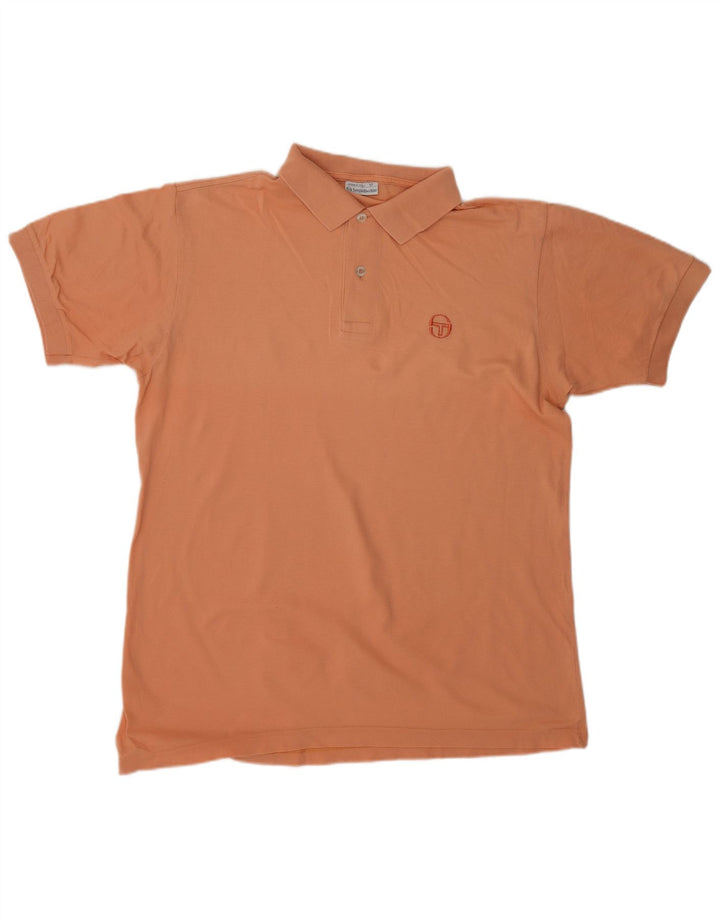 SERGIO TACCHINI Camisa pólo masculina grande laranja