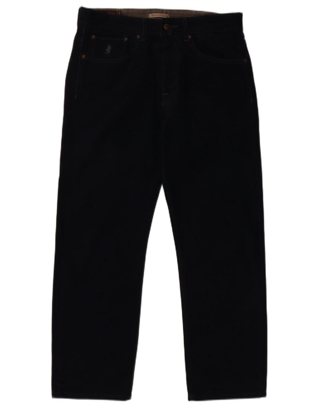 MARLBORO CLASSICS Calça masculina casual de ajuste regular W32 L28 azul marinho