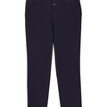 Calça Casual Slim Masculina Fechada W30 L30 Poliamida Azul Marinho
