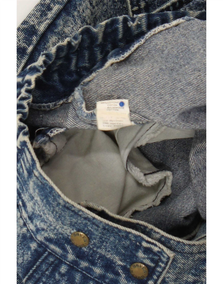 Jaqueta jeans masculina boxer UK 36 algodão azul pequeno
