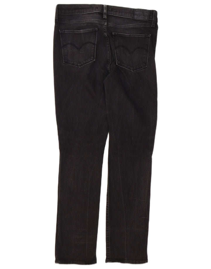 Calça jeans feminina Levi's 312 Shaping Slim W30 L28 algodão preto