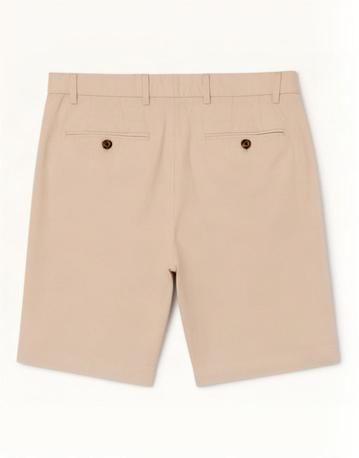 Shorts Chino Masculino Reiss Médio W30 Algodão Branco