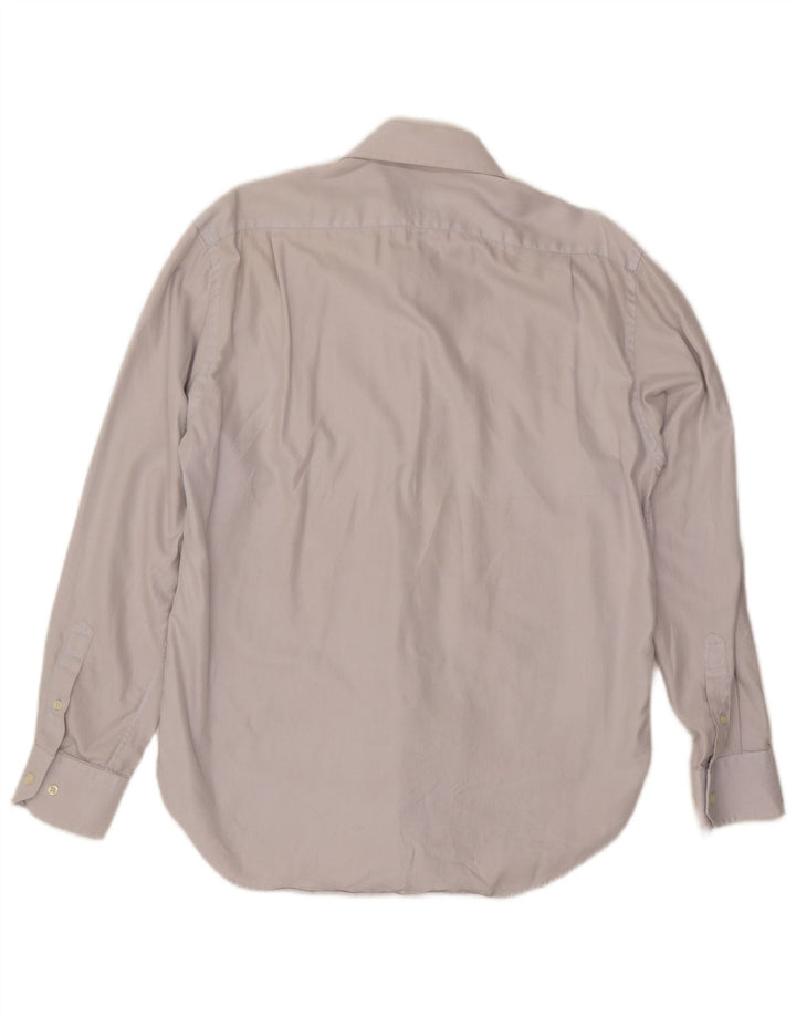 Camisa masculina Massimo Dutti tamanho 42 16 1/2 listra azul grande