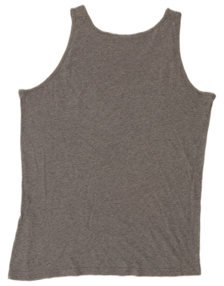 Colete gráfico masculino Champion XL cinza esportivo