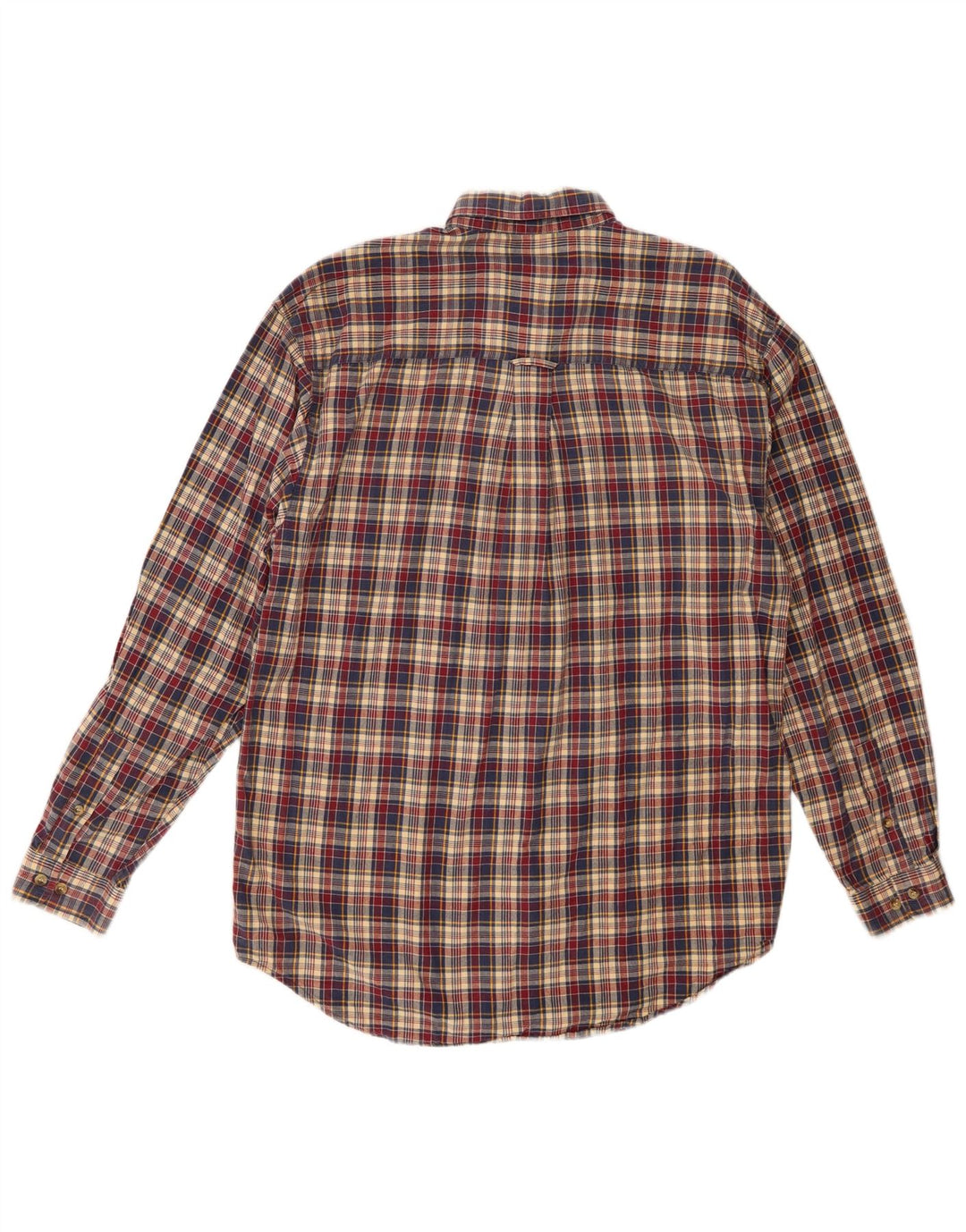 Camisa masculina de flanela St. Bernard, algodão xadrez médio multicolorido