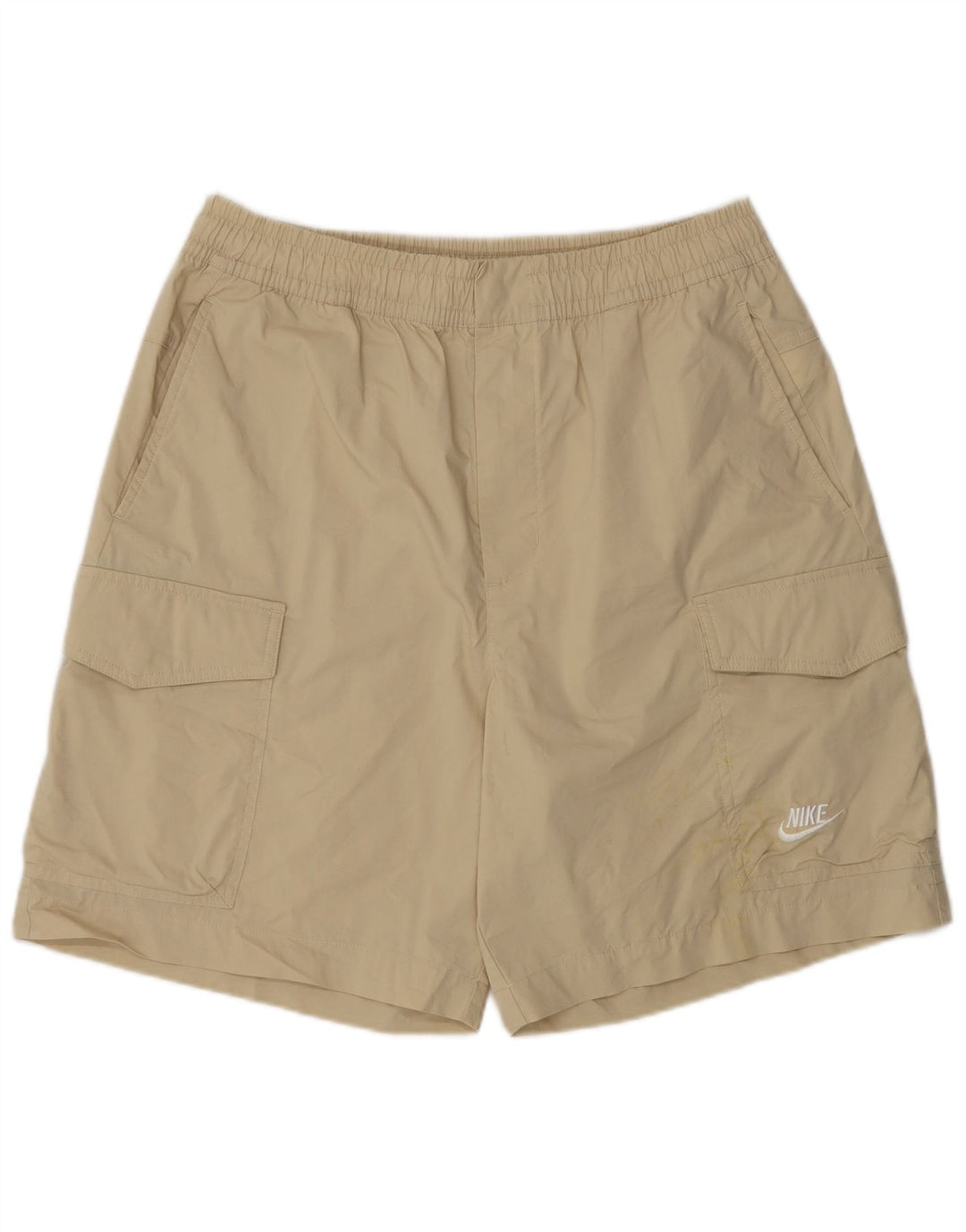 Shorts cargo masculino Nike médio W34 algodão bege