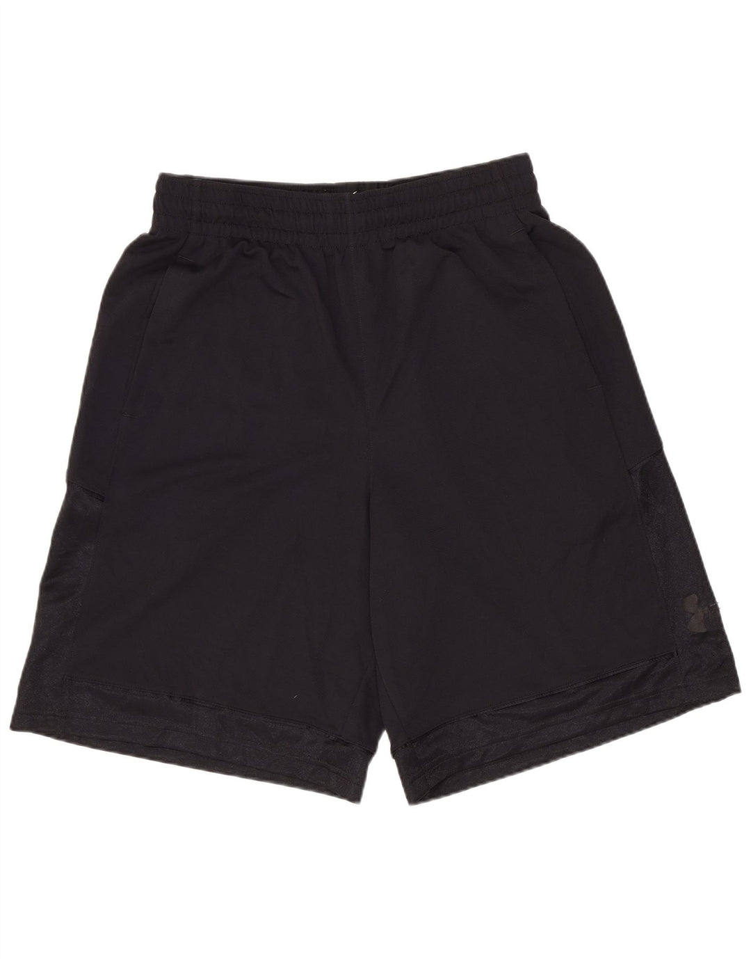 Shorts esportivos masculinos Under Armour médio preto