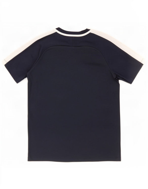 Camiseta Nike Menino Top 13-14 Anos XL Azul Marinho Colorblock Poliéster